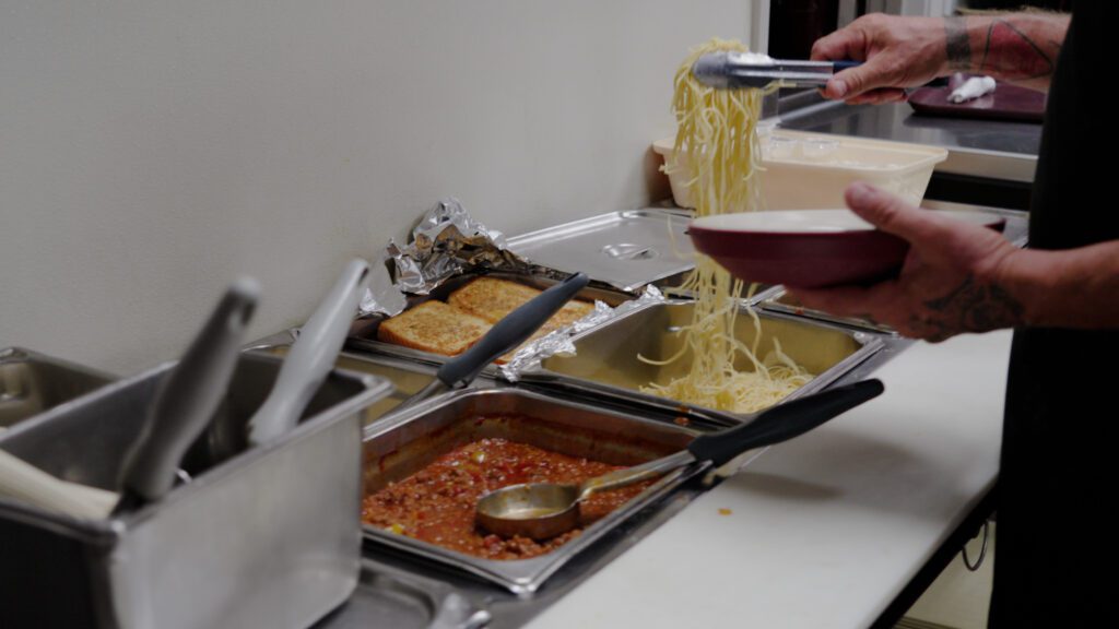 Food available for residents at a skilled nursing facility nursing home